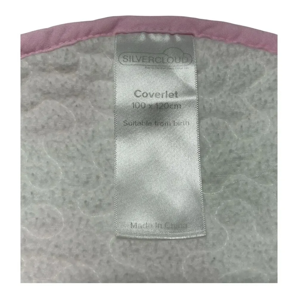 Silver Cloud pink green